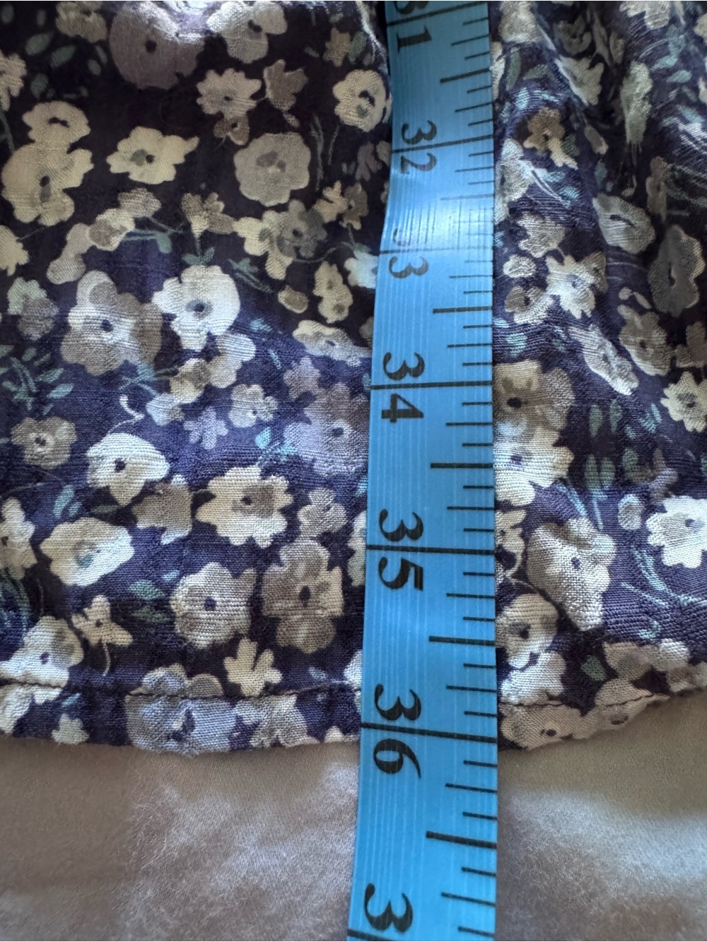 Lucky brand Blue Floral Tiered Spaghetti Strap Dress - Picture 10 of 10